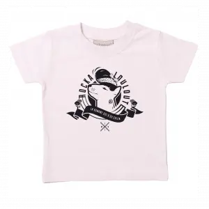 T-shirt fun à manches courtes Rockalouloute Baby