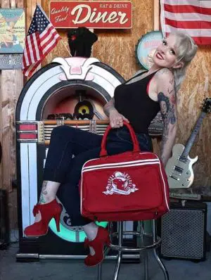 Sac Rétro Bowling Rockalouloute