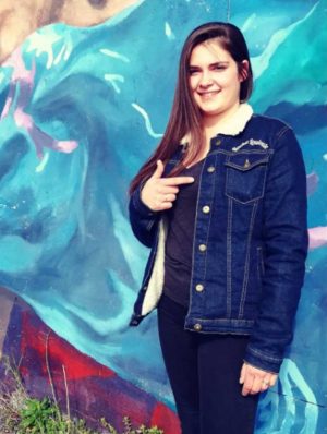 Veste en Jean Denim Rockalouloute