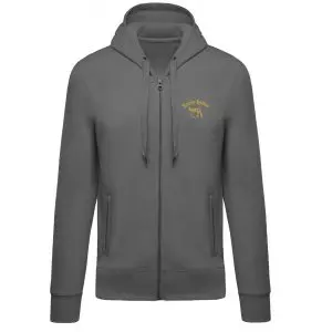 Sweat-shirt zippé capuche Bio Rockaloulou