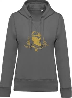 Sweat-shirt à capuche Bio Rockalouloute