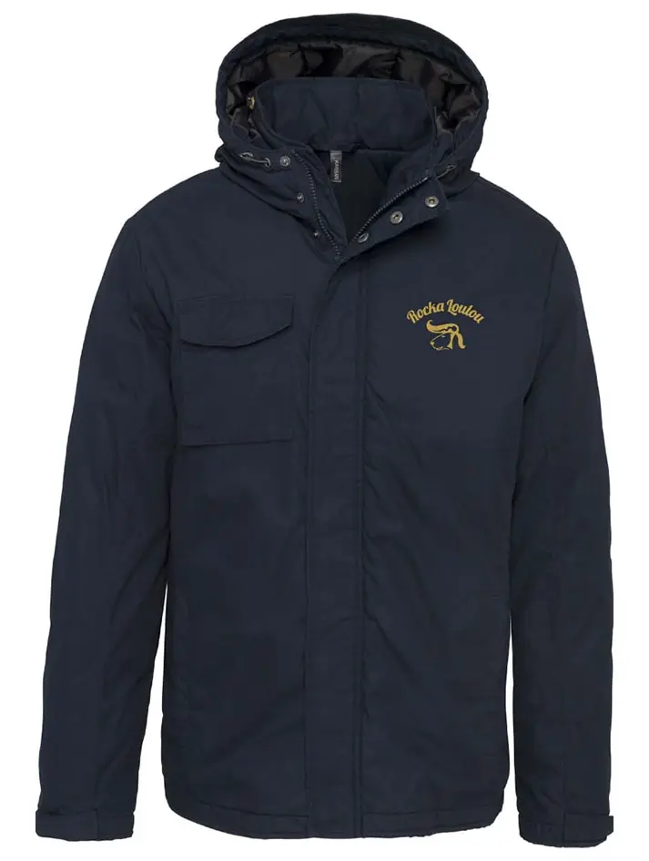 Parka avec capuche Rockaloulou