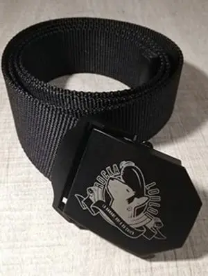 Ceinture gravure laser Rockaloulou