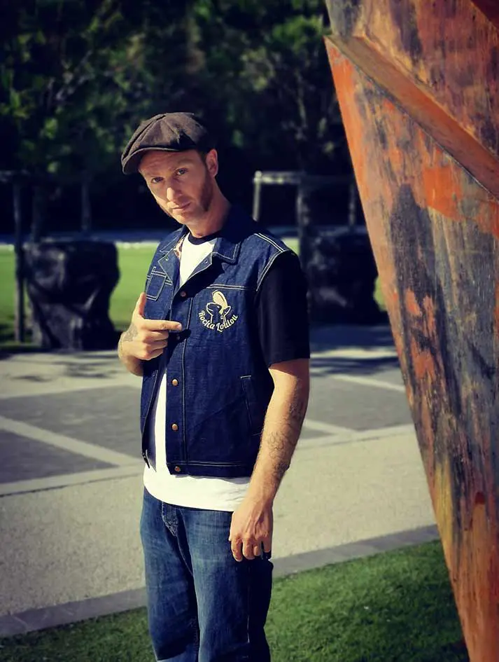Veste en jean sans manches Rockaloulou – Image 4
